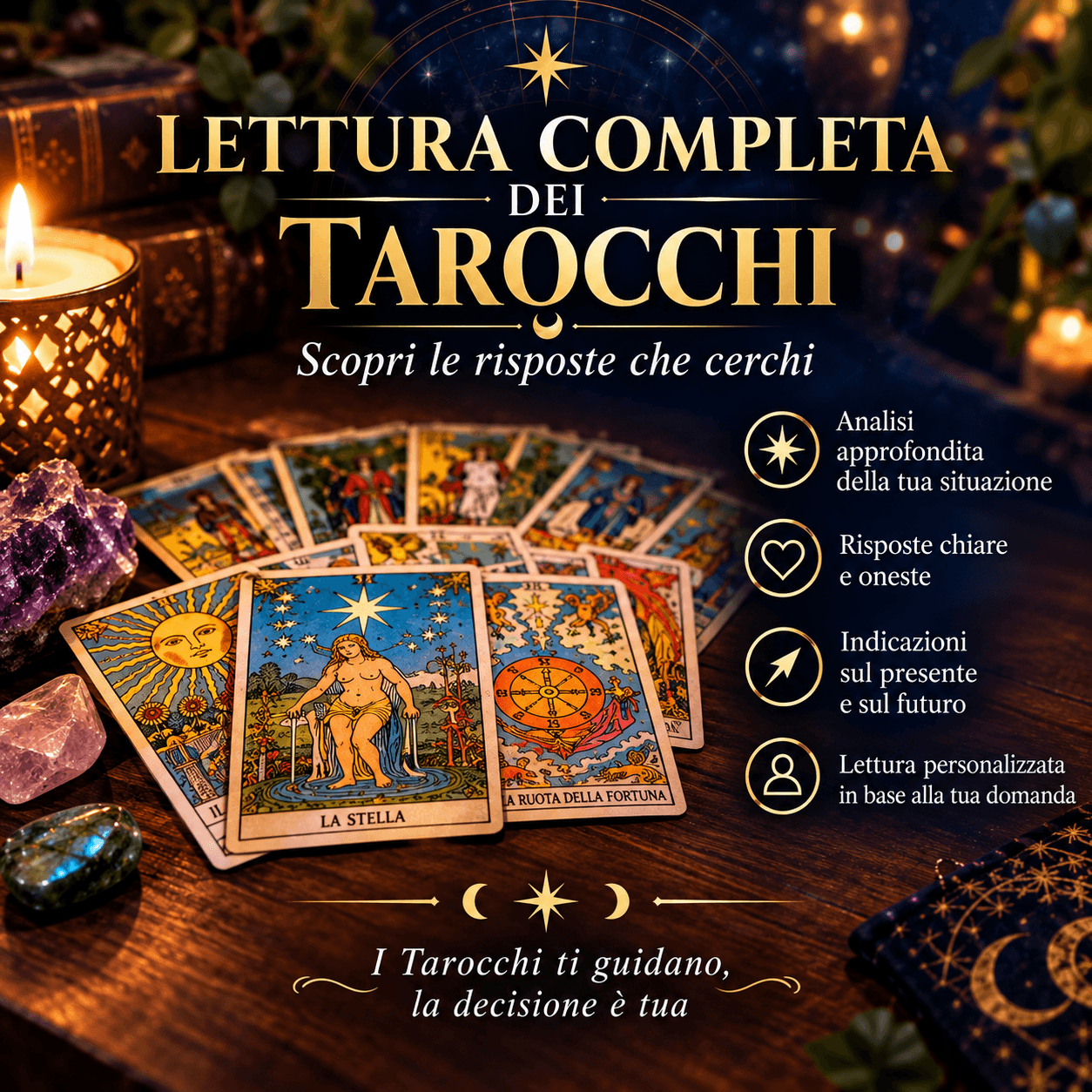 ✨ Lettura Completa dei Tarocchi